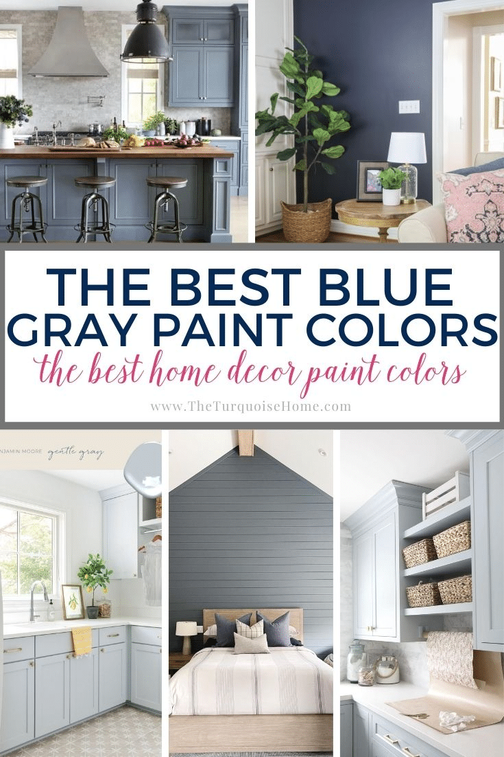 The Finest Blue Gray Paint Colors