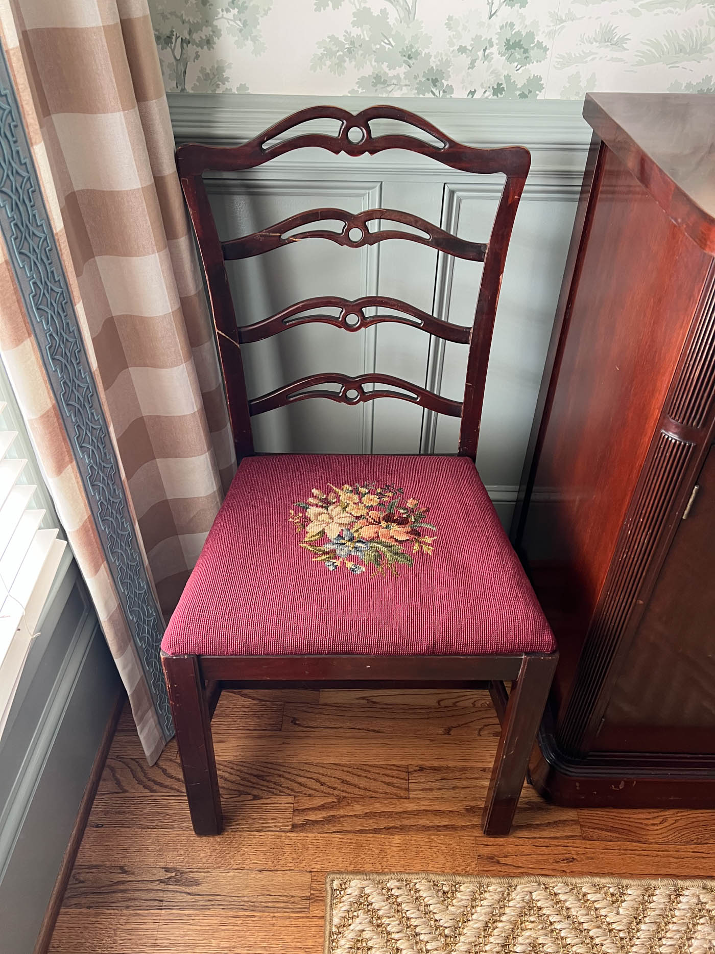 dining room chair before