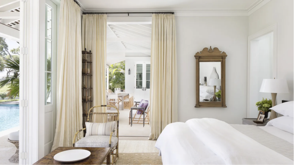 Paper White Painted Bedroom