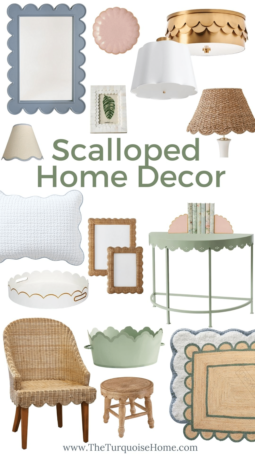 Pretty Scalloped Décor Finds