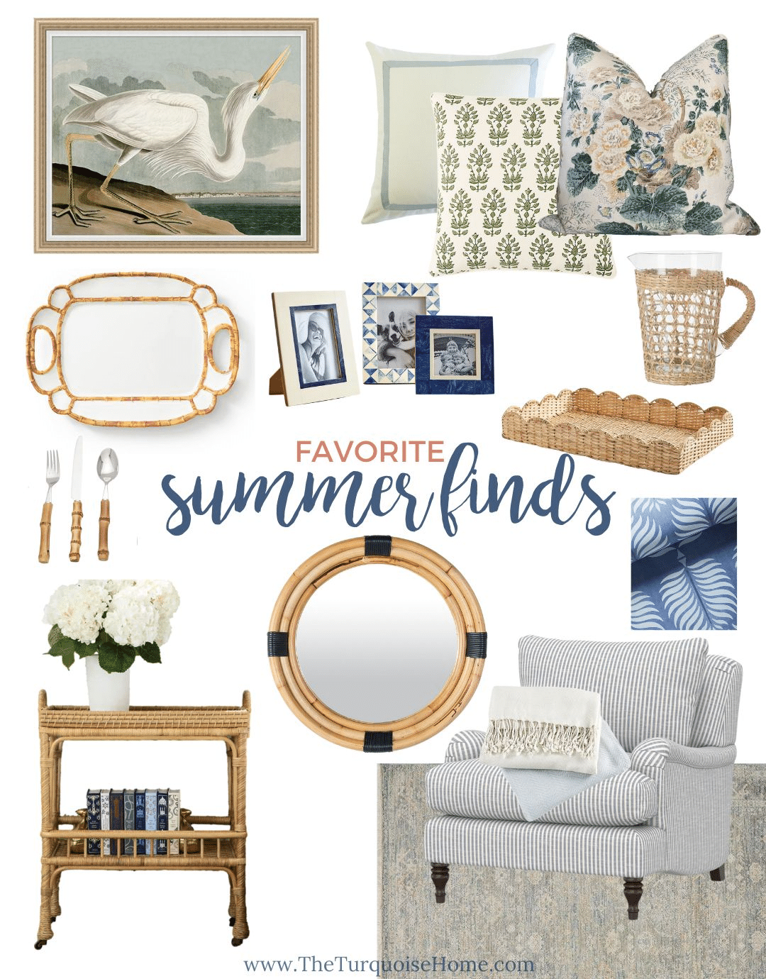 neutral summer decor