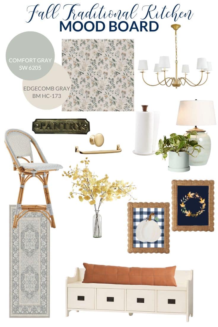 Fall Kitchen Mood Board