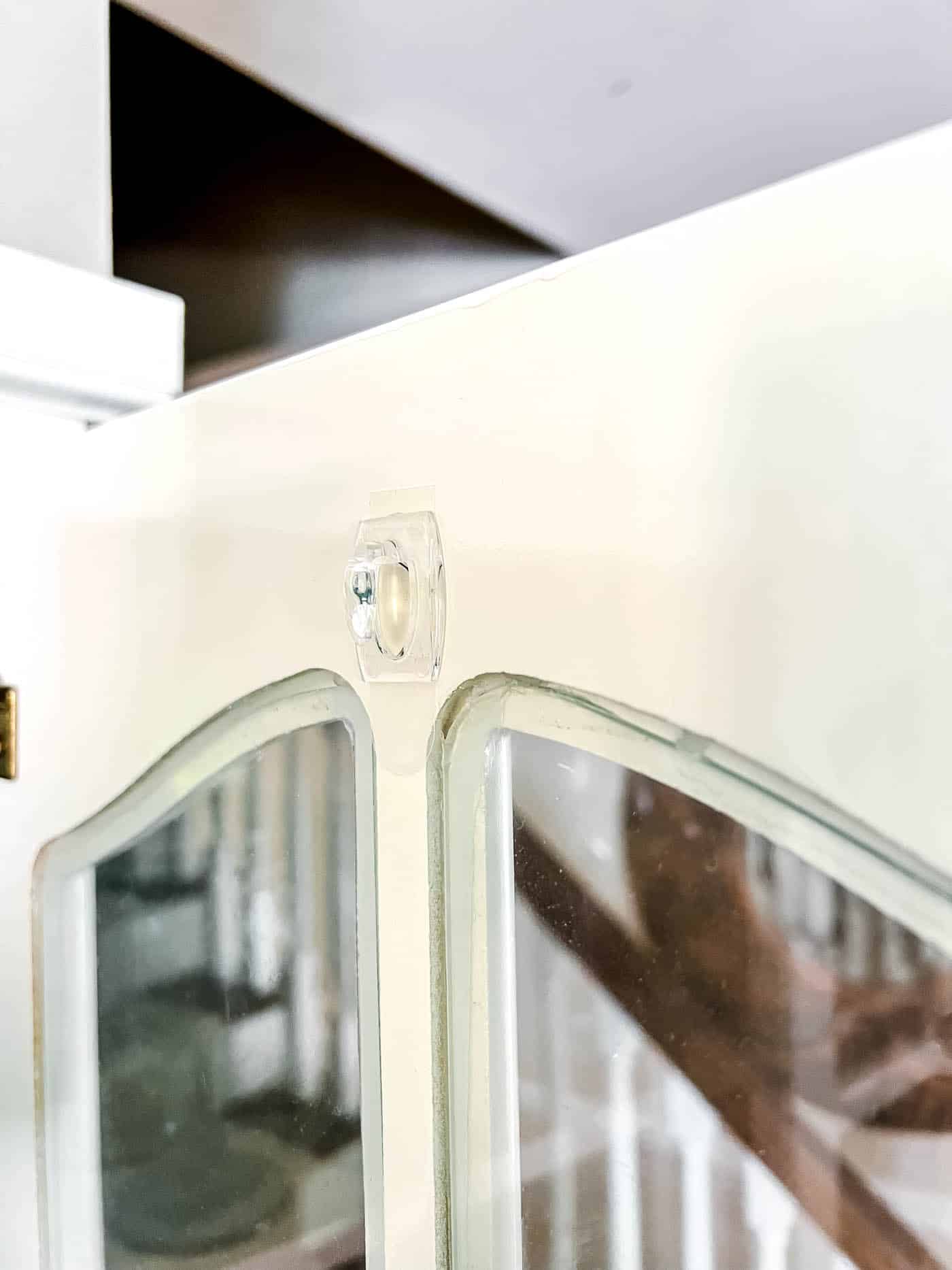 Command Hook for Kitchen Cabinet Wreaths