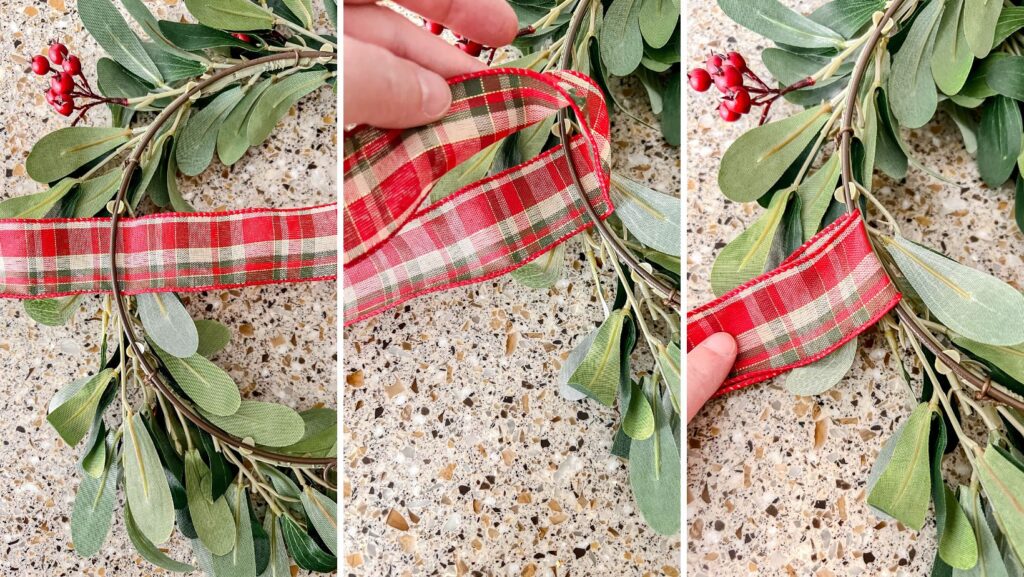 How to Display Kitchen Cabinet Wreaths