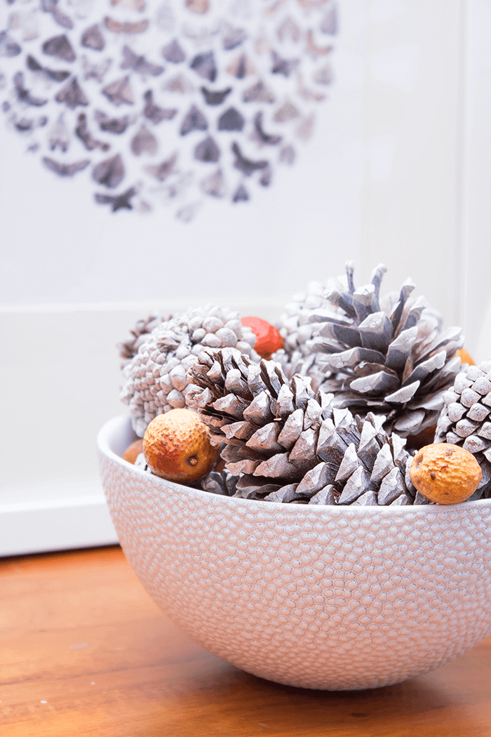 pinecone centerpiece