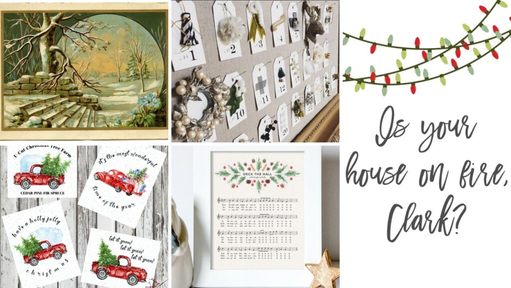 adorable christmas free printables