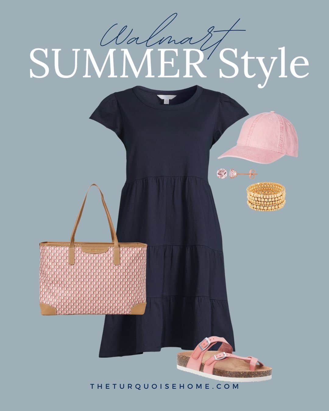 ruffled t-shirt dress outfit ideas