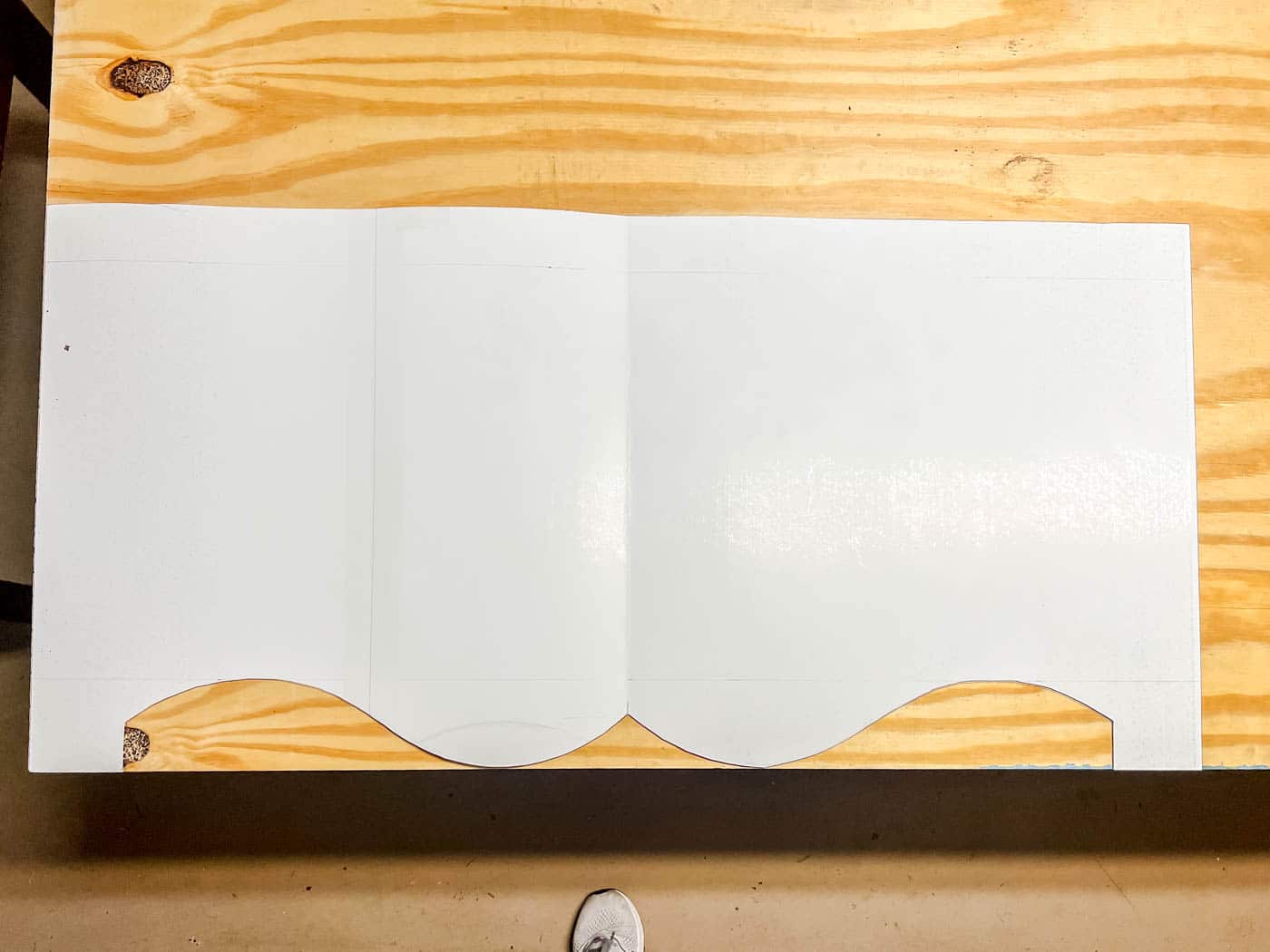 make a cornice board window covering