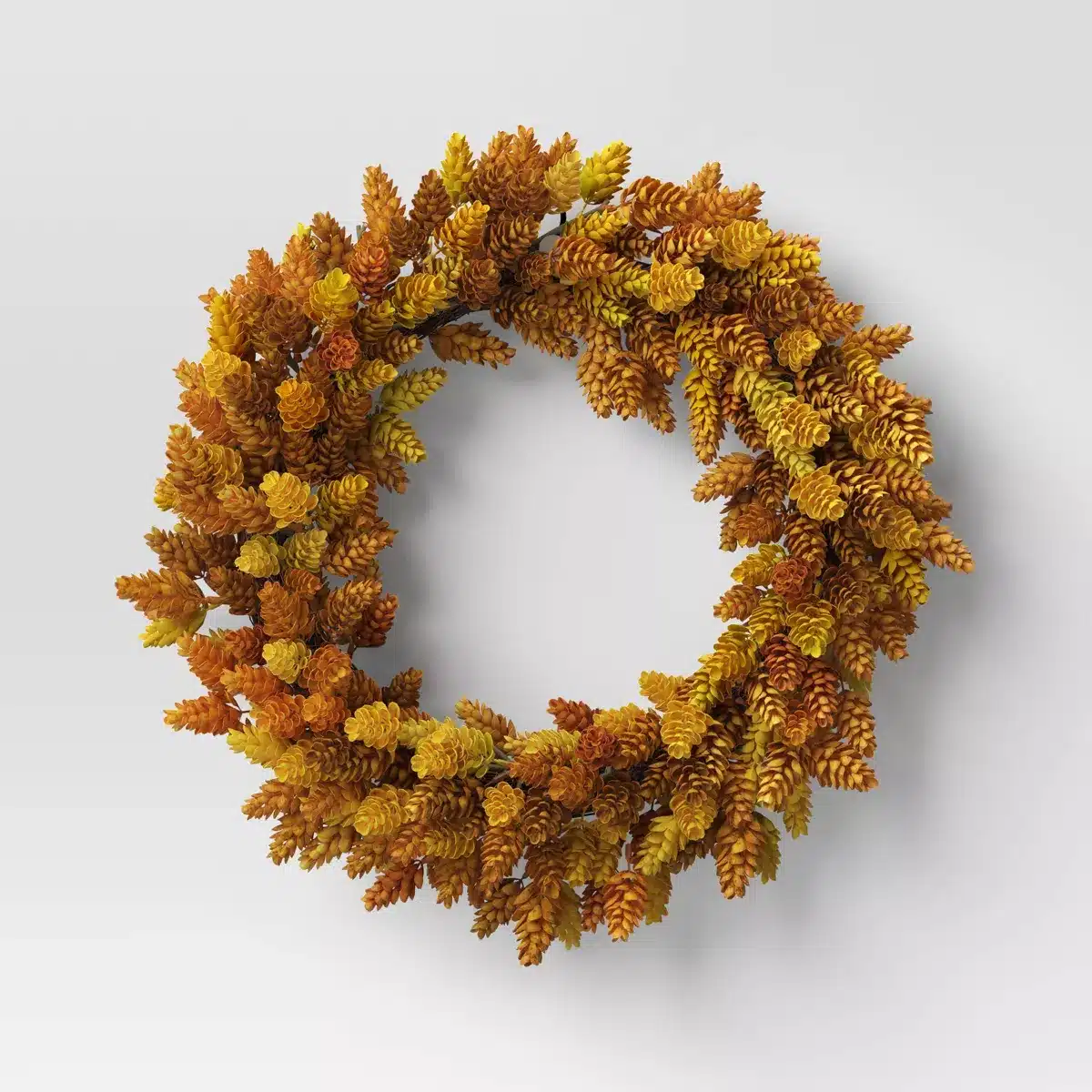 hops fall wreath