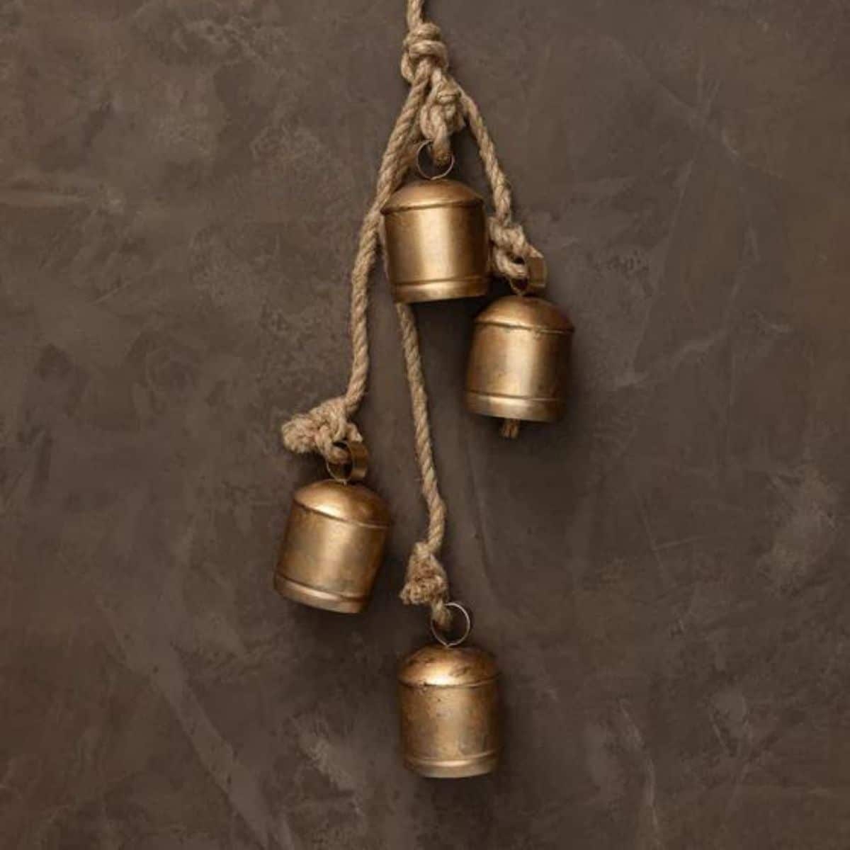 hanging iron bells