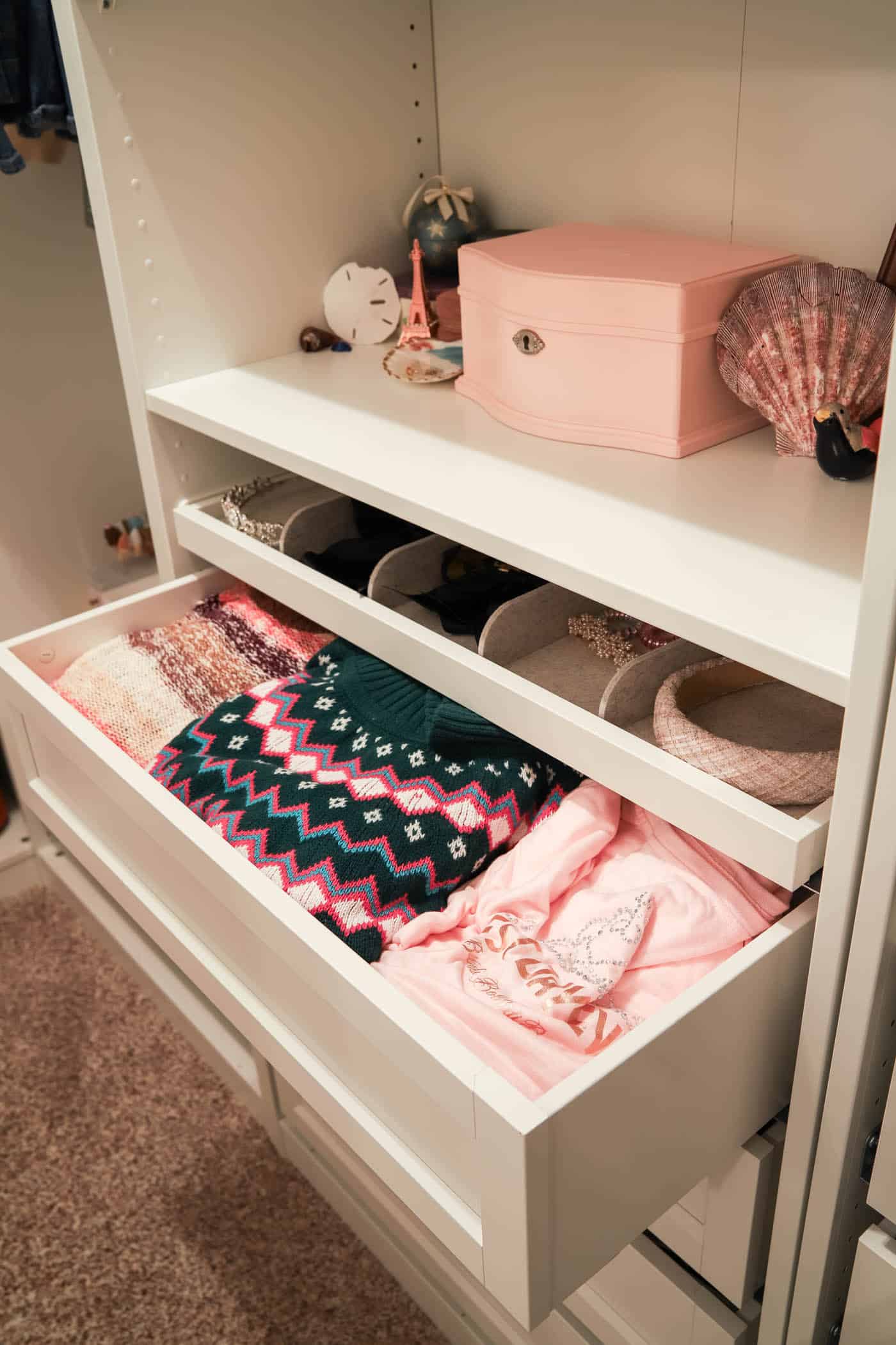 KOMPLEMENT drawers with framed fronts