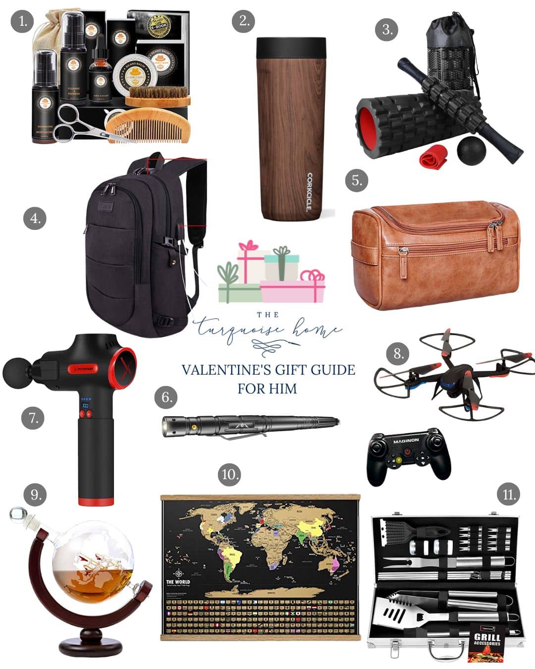 Valentine's Day gift guide for men.