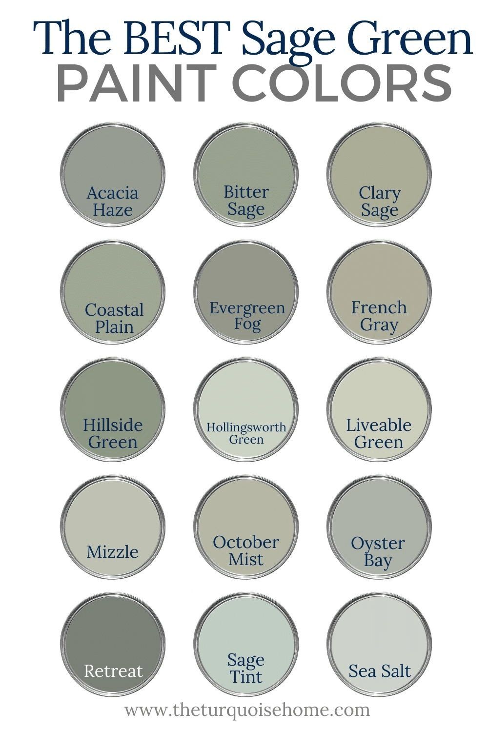 the best sage green paint colors