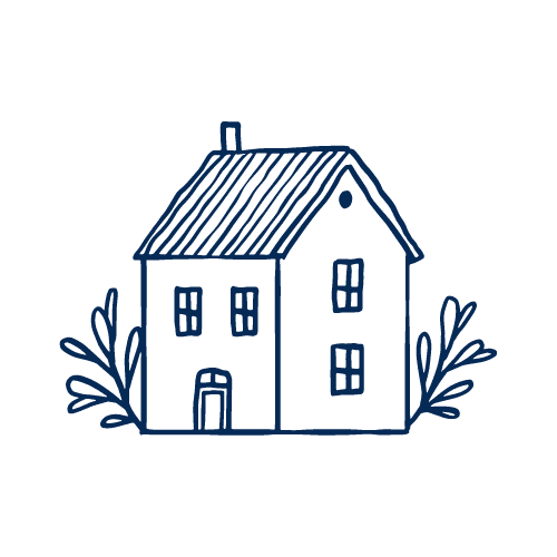 navy home icon