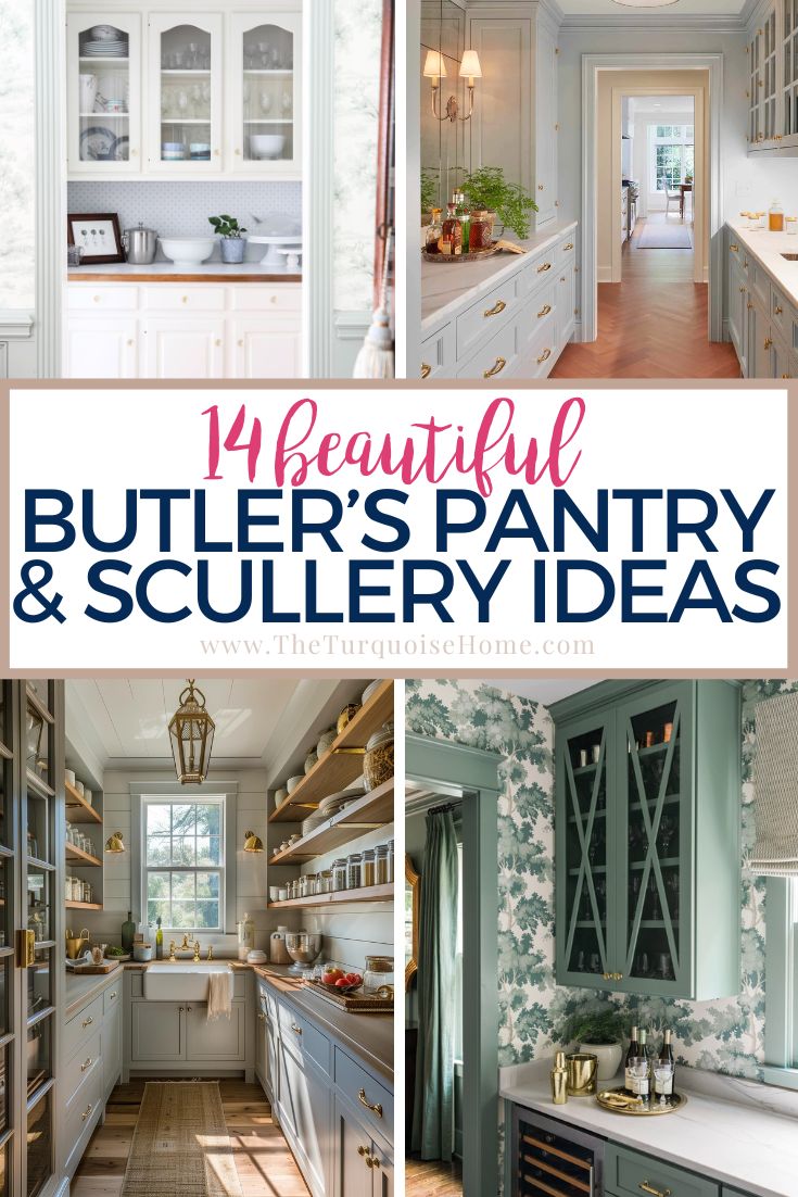 beautiful scullery and butler's pantry ideas