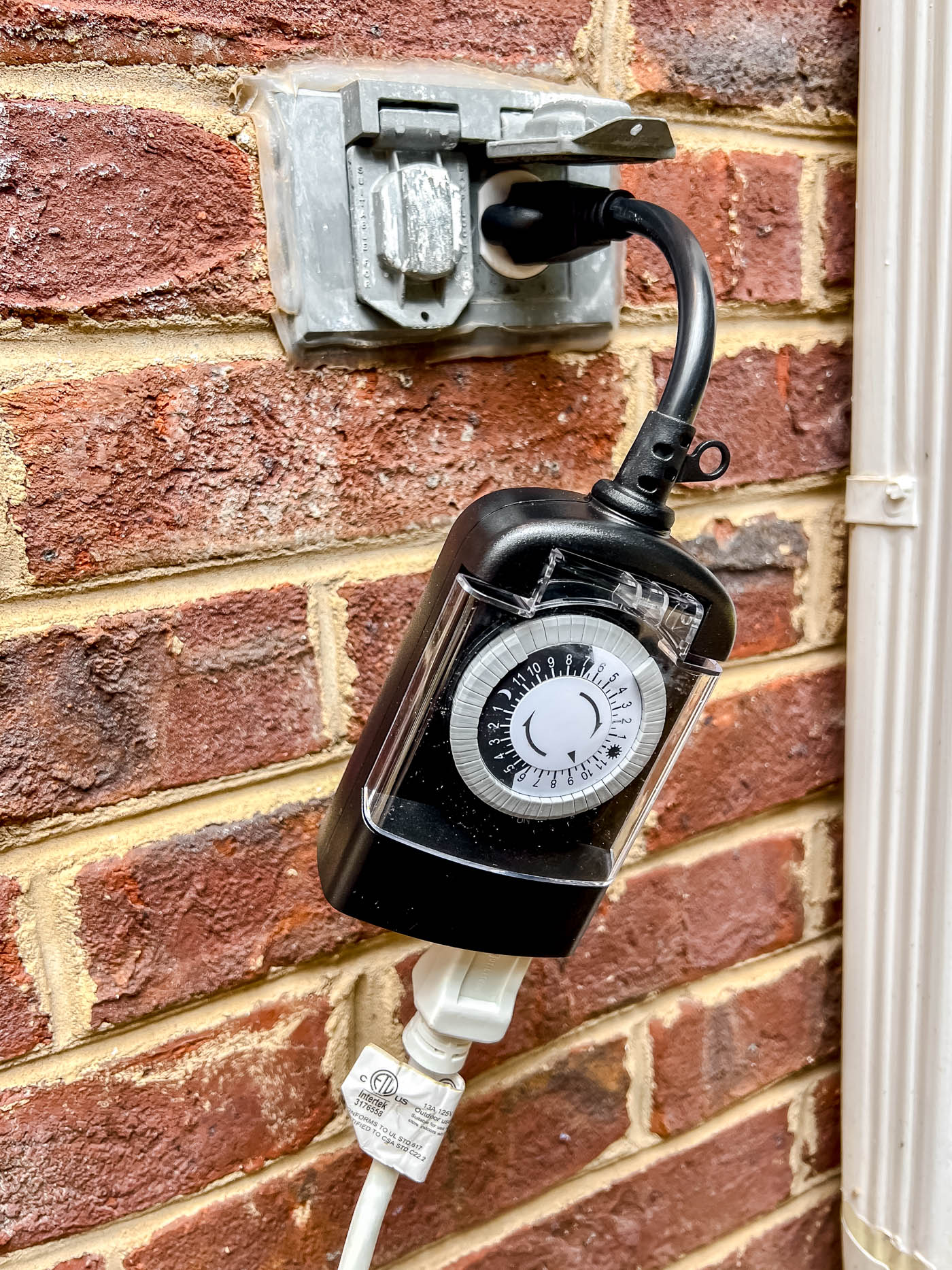 outdoor timer for christmas lights
