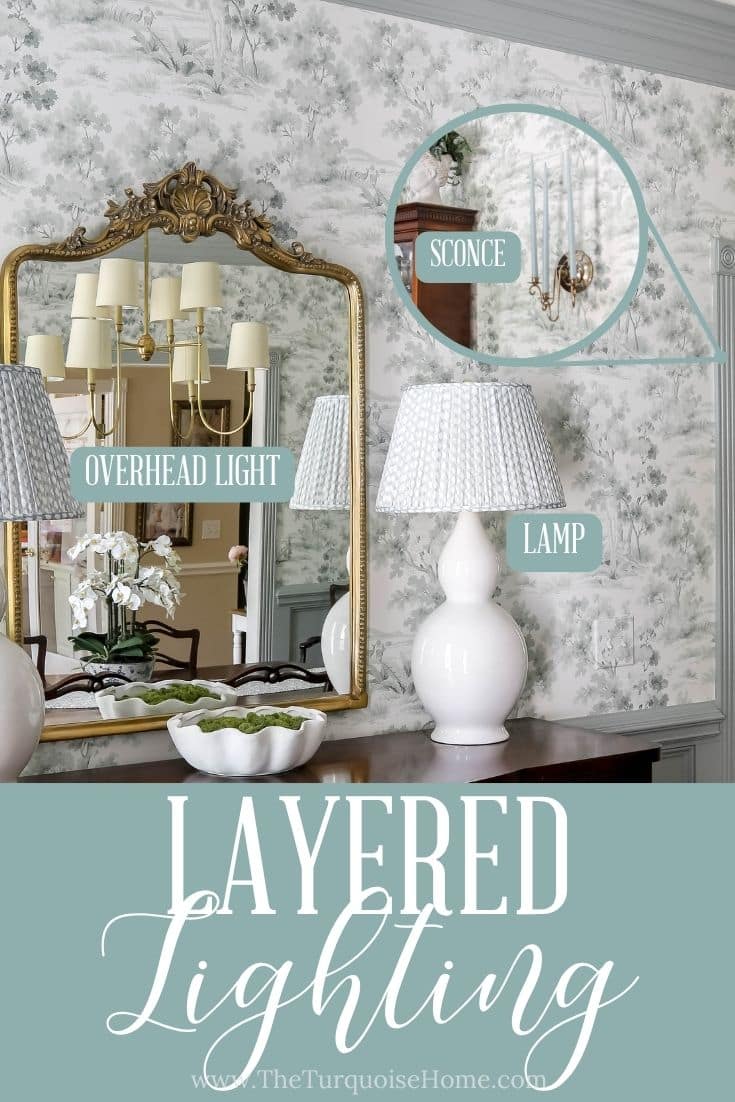 how to layer lighting in a room