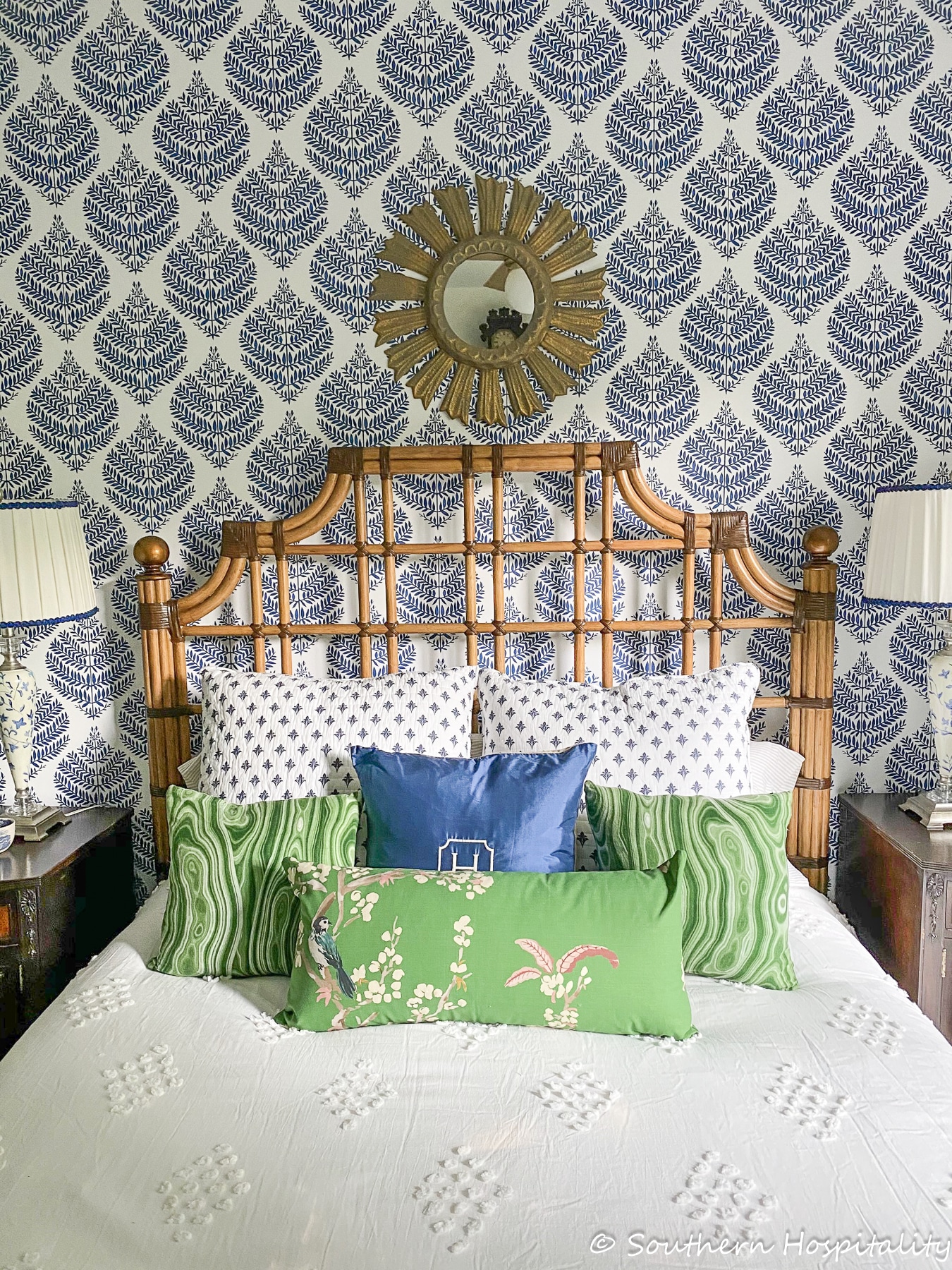 decorating with bamboo from southern Rhoda