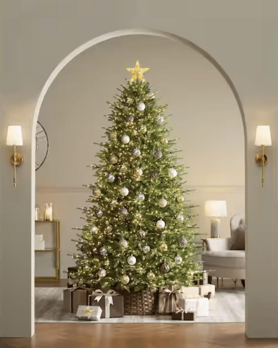 Home Depot Viral Tree with Twinkle Lights
