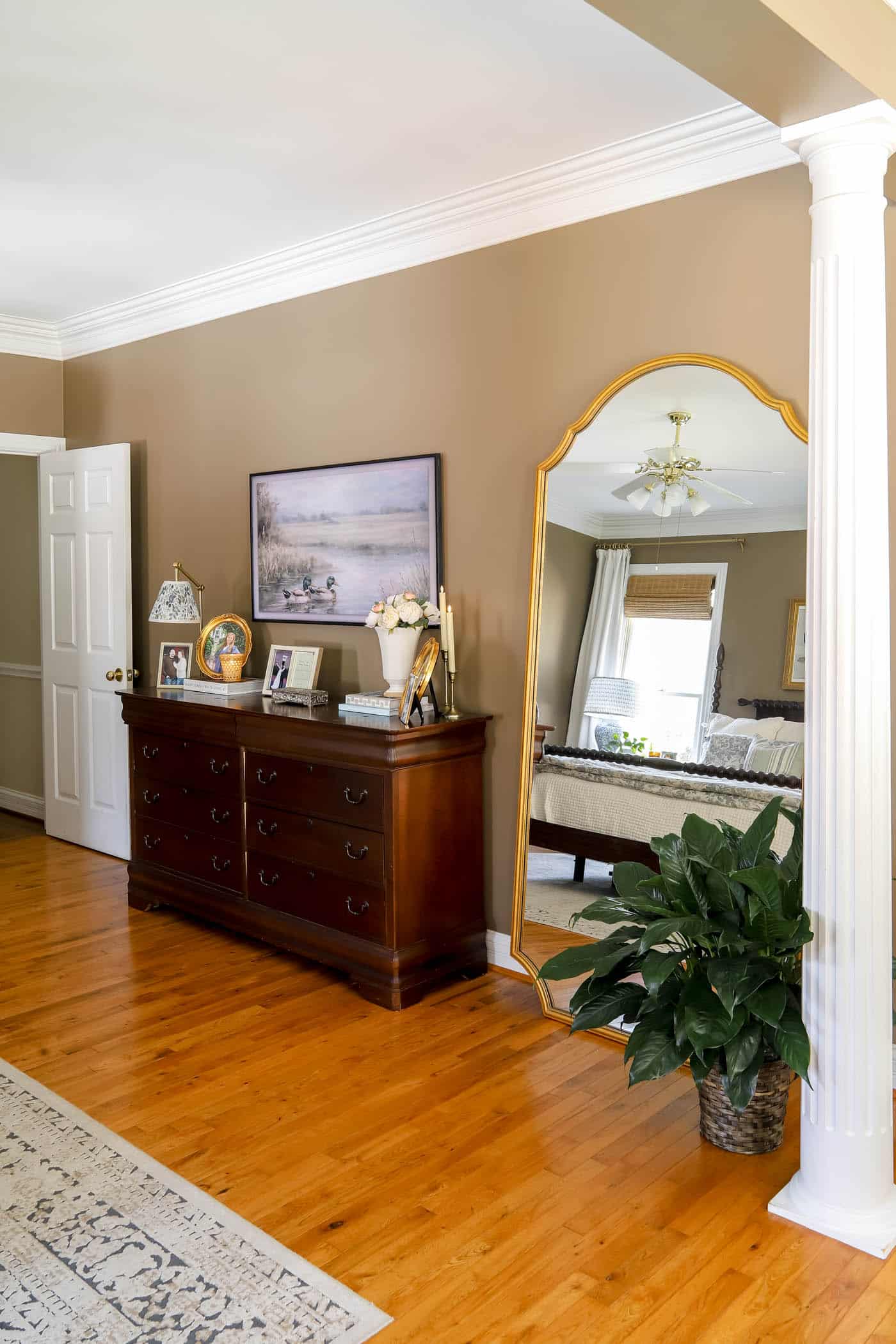 spring bedroom decor
