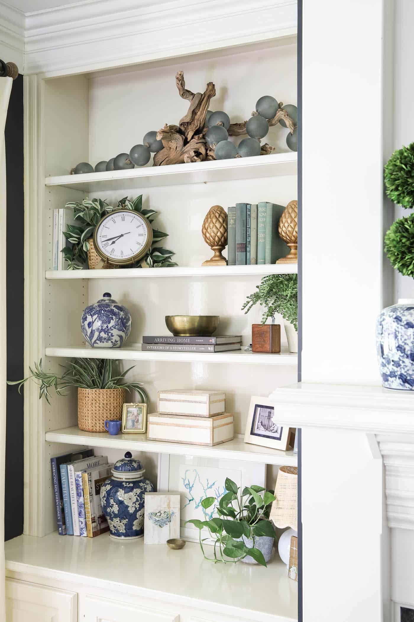 bookshelf styling ideas