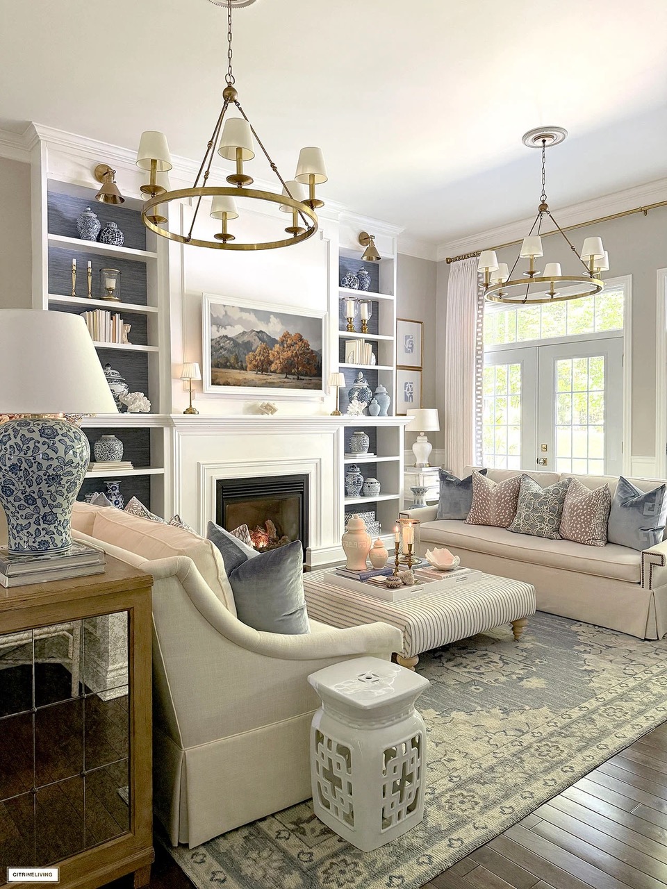 fall living room