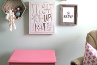 Woodland Nursery Gallery Wall Ideas for Baby Girls