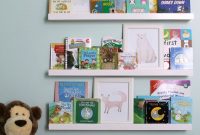 DIY Floating Bookshelf Ledges for Nursery Decor
