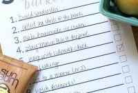 Free Printable Summer Bucket List with Fun Ideas