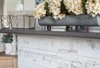 Reclaimed Wood Kitchen Bar with Weathered Stikwood Finish