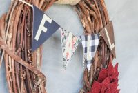 DIY Fall Wreath from Target Dollar Spot Finds