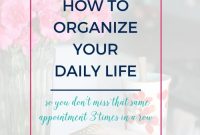 Organize Your Day: Day 3 of a 30-Day Declutter Plan