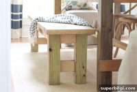 DIY Farmhouse Bench: Build One for Under $40