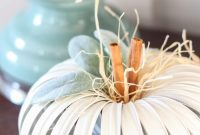 DIY Mason Jar Lid Pumpkin Decorations for Fall