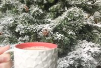 How to Flock a Christmas Tree: DIY Snowy Tree Tutorial
