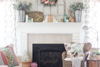 Spring Mantel Decor Ideas to Refresh Your Fireplace