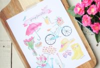 Free Spring Favorites Printable Pack for Crafts and Decor