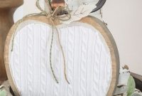 DIY Farmhouse Wooden Pumpkin for Fall Decor