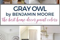 Benjamin Moore Gray Owl Paint: Swatch, Undertones & Room Ideas
