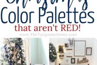 Christmas Color Palette Ideas That Avoid Red