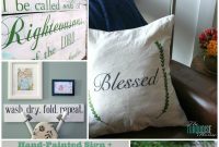 5 DIY Stencil Ideas Using Contact Paper and a Silhouette