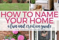 House Name Ideas: Creative Ways to Name Your Home