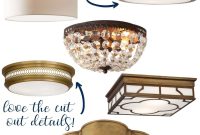 15 Flush-Mount Lighting Ideas for Every Room