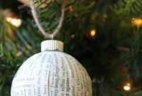 DIY Paper-Covered Ornaments for Custom Holiday Decor