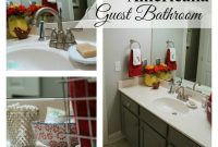 Americana-Style Guest Bathroom Makeover