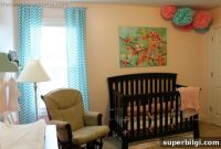 Pink and Turquoise Nursery Reveal: Baby Room Tour and Decor Ideas