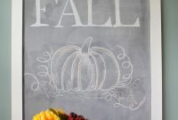 Hello Fall Chalkboard Art Ideas for Cozy Porch and Home Decor