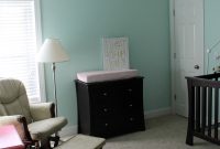 Benjamin Moore Lido Green Nursery Paint Progress