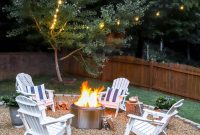 How to Build a Pea Gravel Fire Pit Area