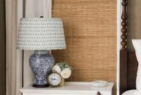 Summer to Fall Decor: Bamboo Shades & Dried Hydrangeas